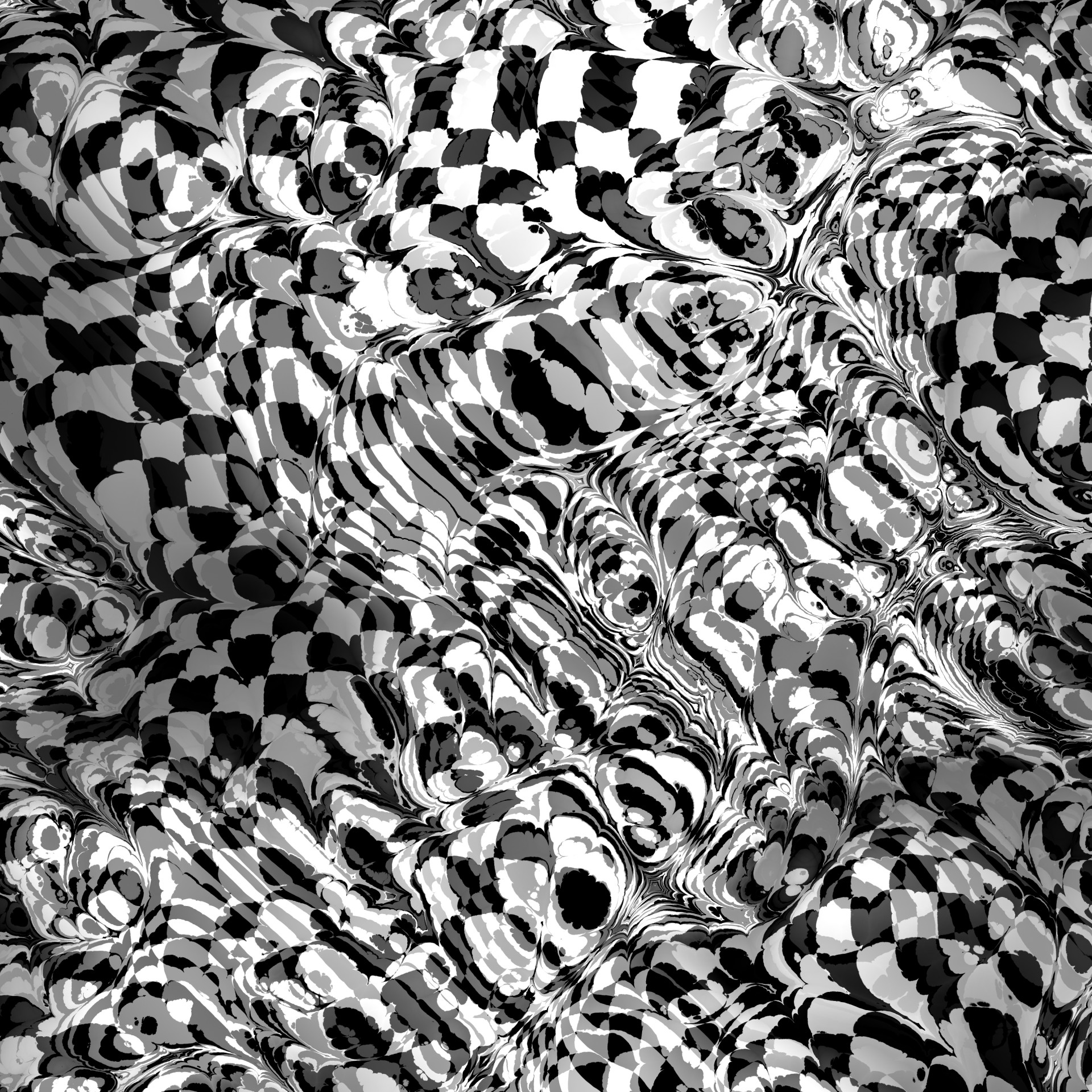 fractal illusion pattern free photo
