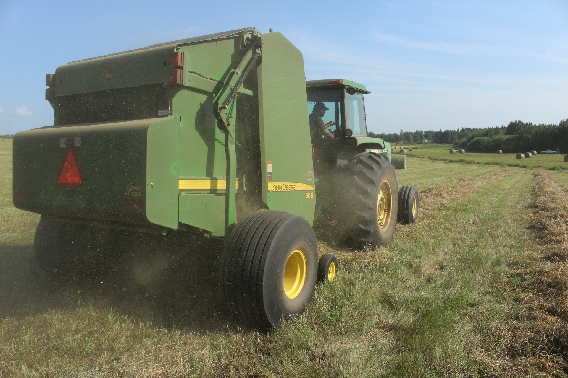 Round Hay Baler Tractor Farm Free Image From Needpix