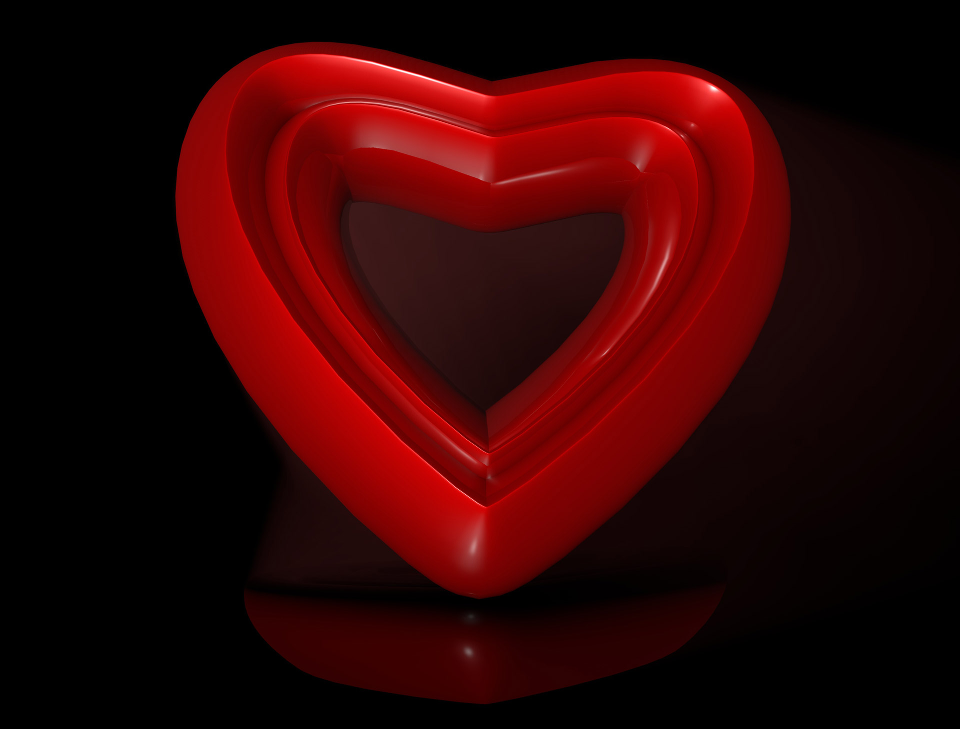 heart valentine abstract free photo