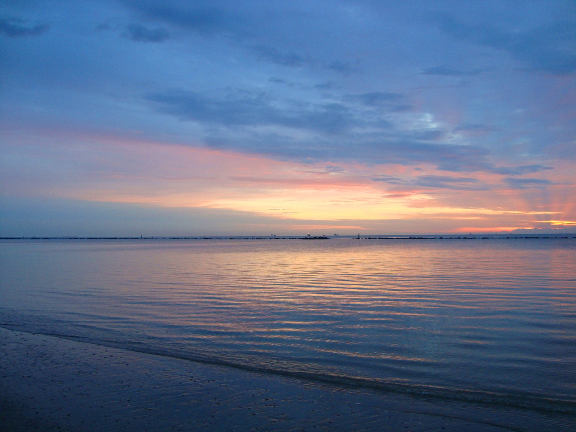 morning sea italy free photo