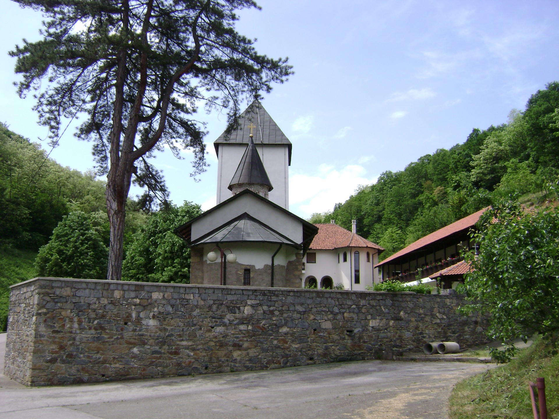 architecture serbian monastery free pictures free photo