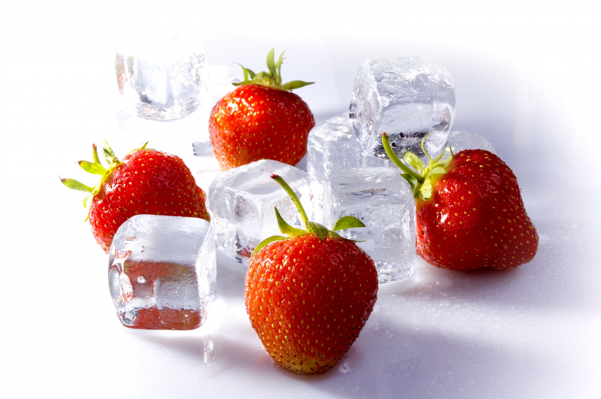 strawberry ice strawberry free photo