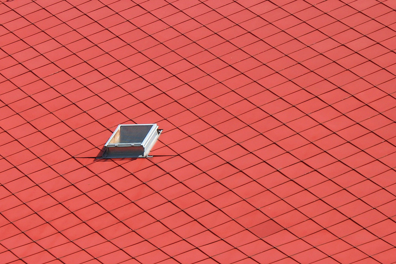 roof red window free photo