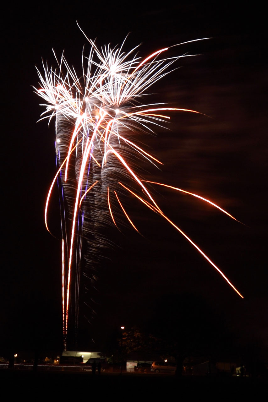 fireworks bonfire new year free photo