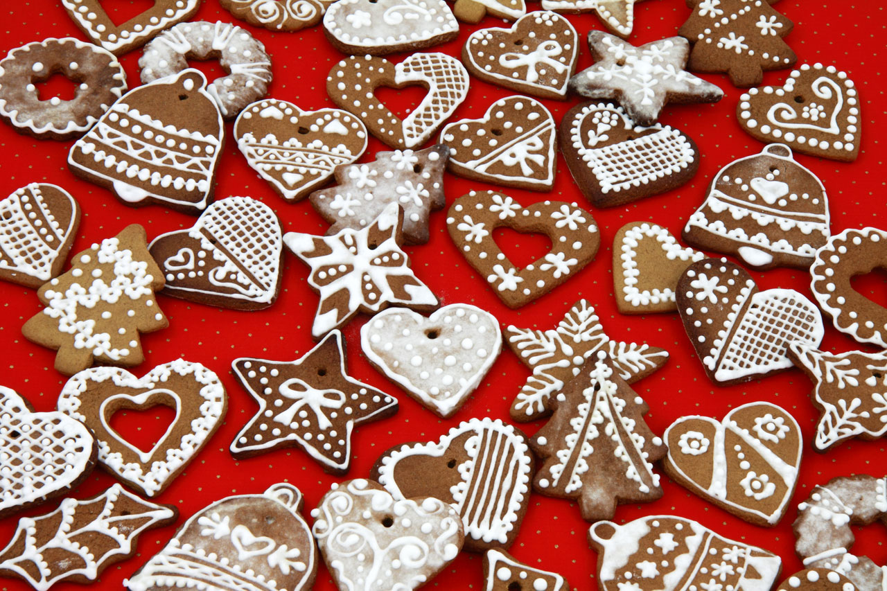 christmas decoration gingerbread free photo