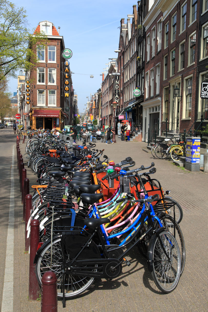 amsterdam bar bicycle free photo