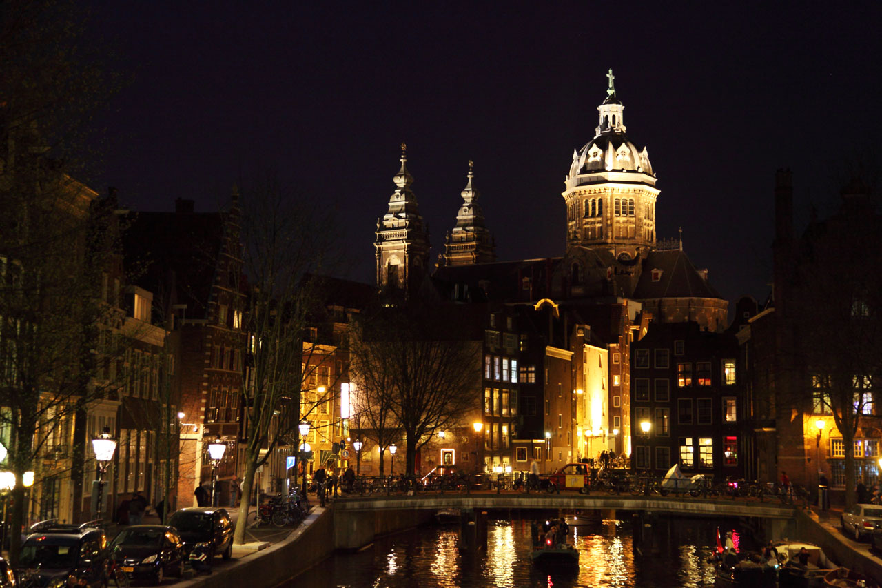 amsterdam architecture boat free photo