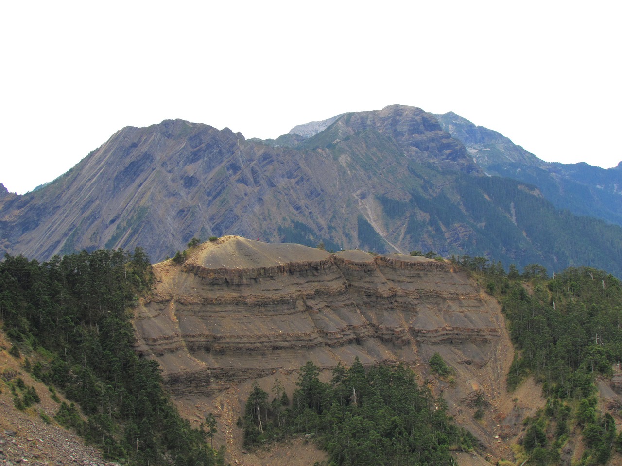 100 peaks formation cliff free photo