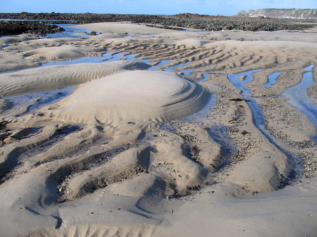 sand beach sea free photo