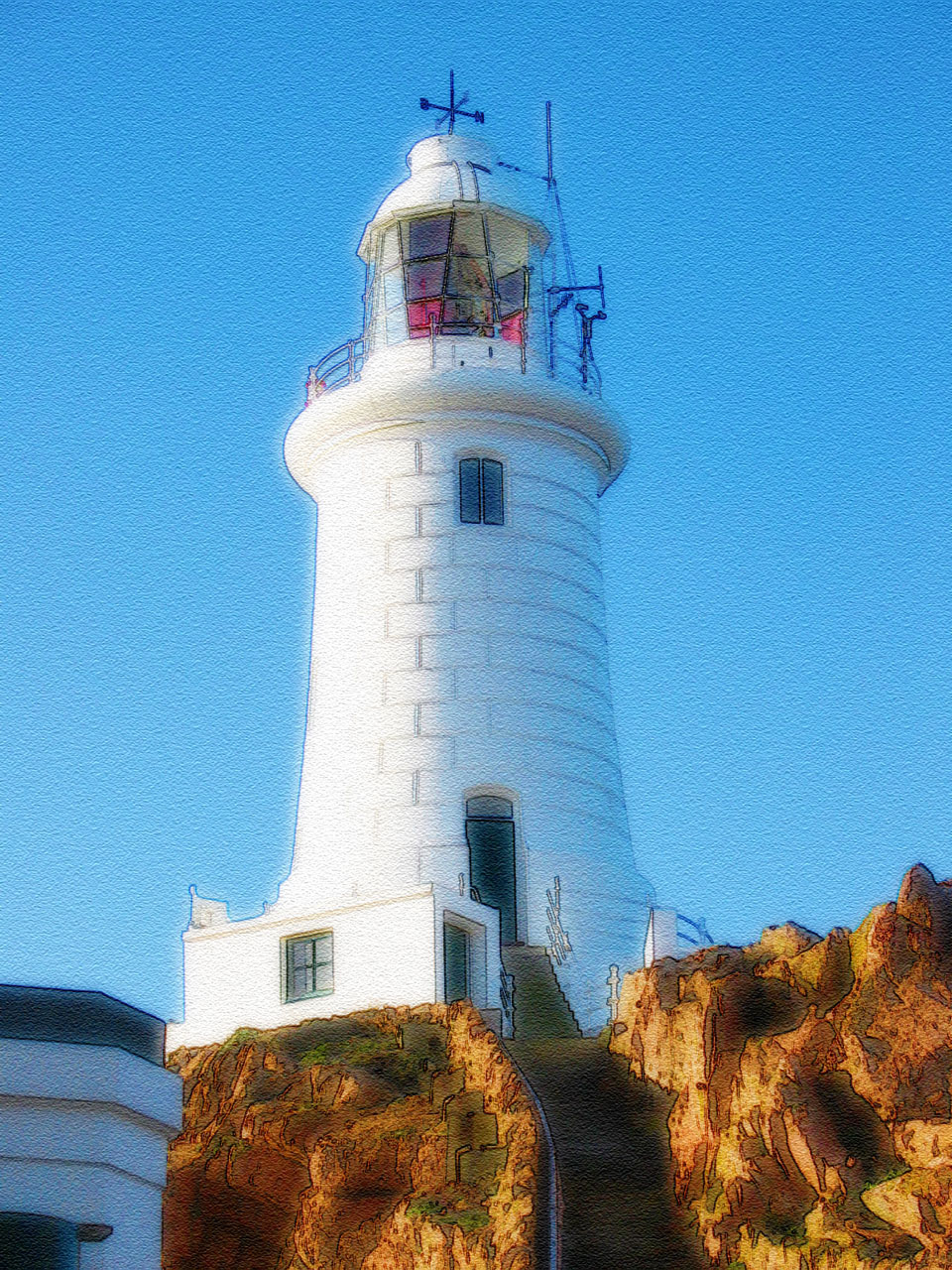 la corbiere jersey lighthouse free photo