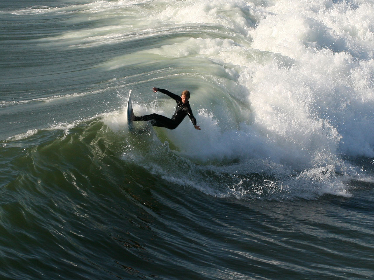 surfer surfing huntington beach free photo