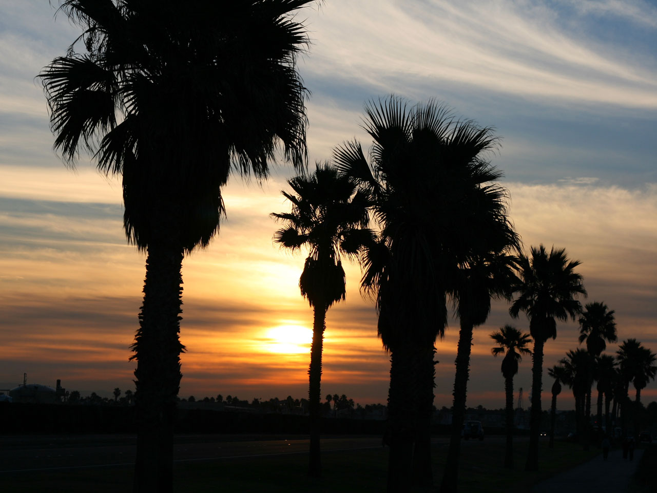 sunrise california landscape free photo
