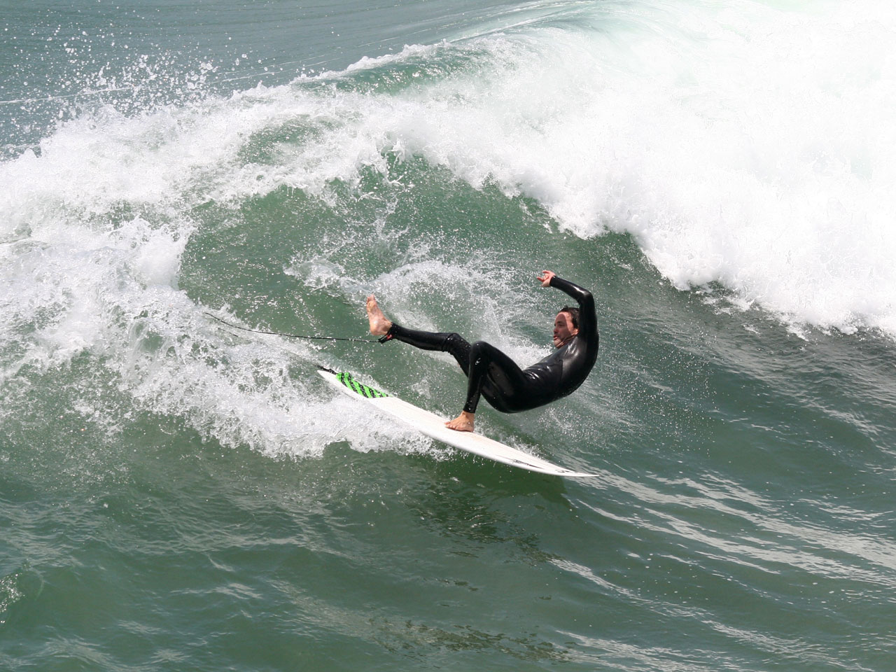 surfer wipeout surfing free photo