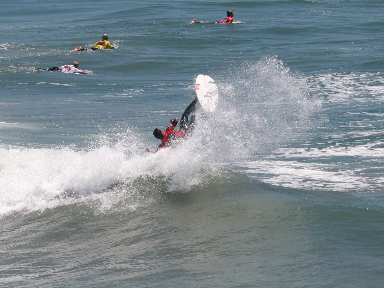 surfer wipeout surfing free photo