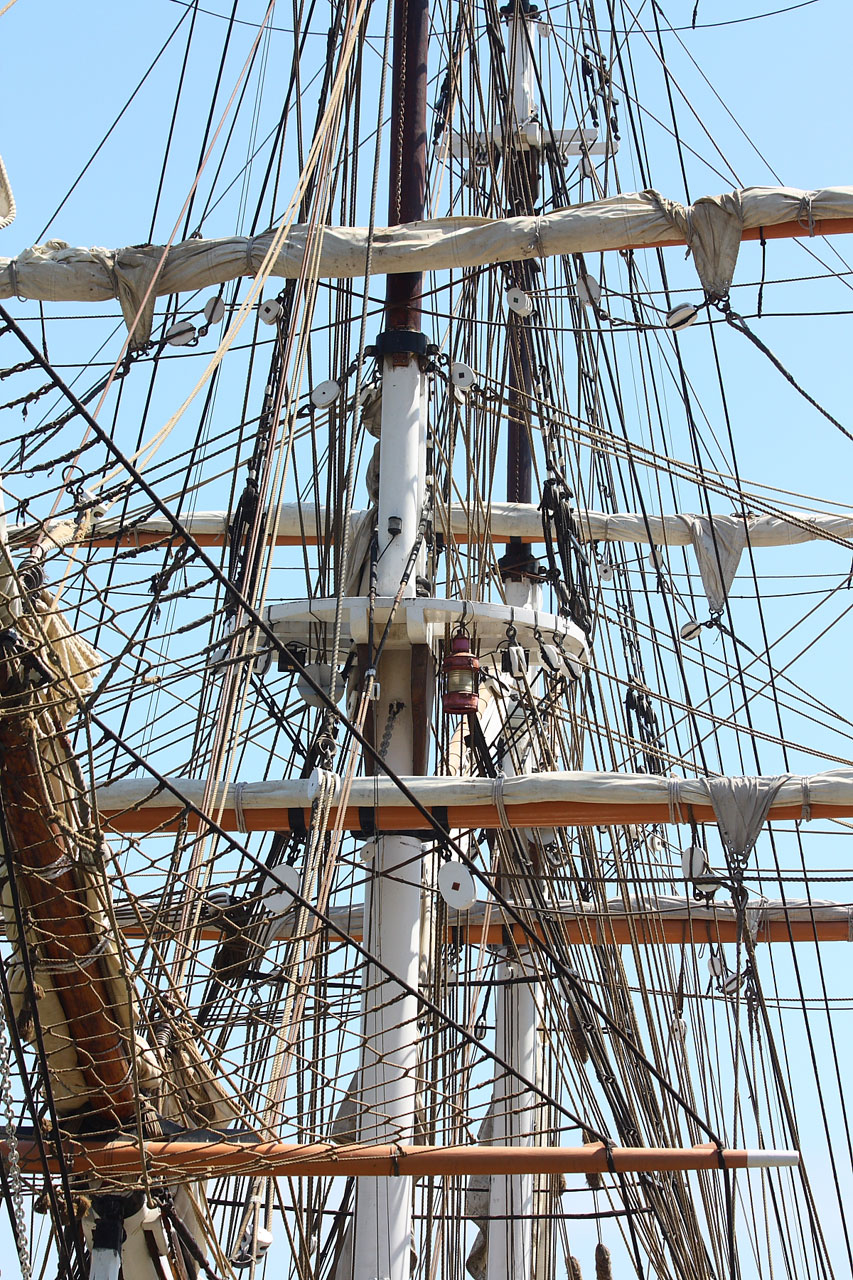 ship sail rigging free photo