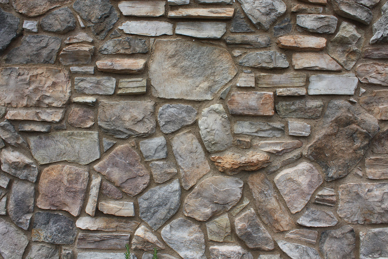 stone wall tiles free photo