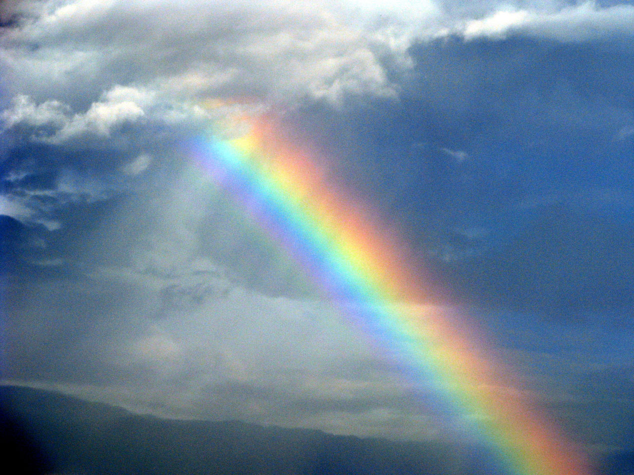 rainbow god praise free photo