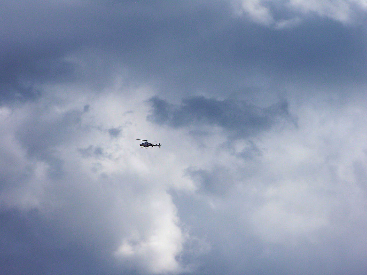 helicopter sky passing free photo