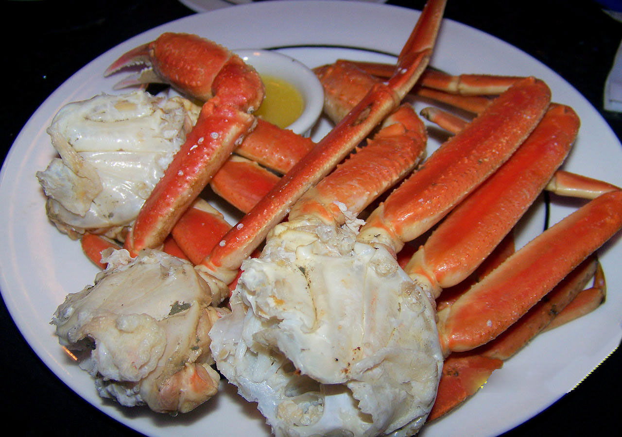 food legs crabs free photo
