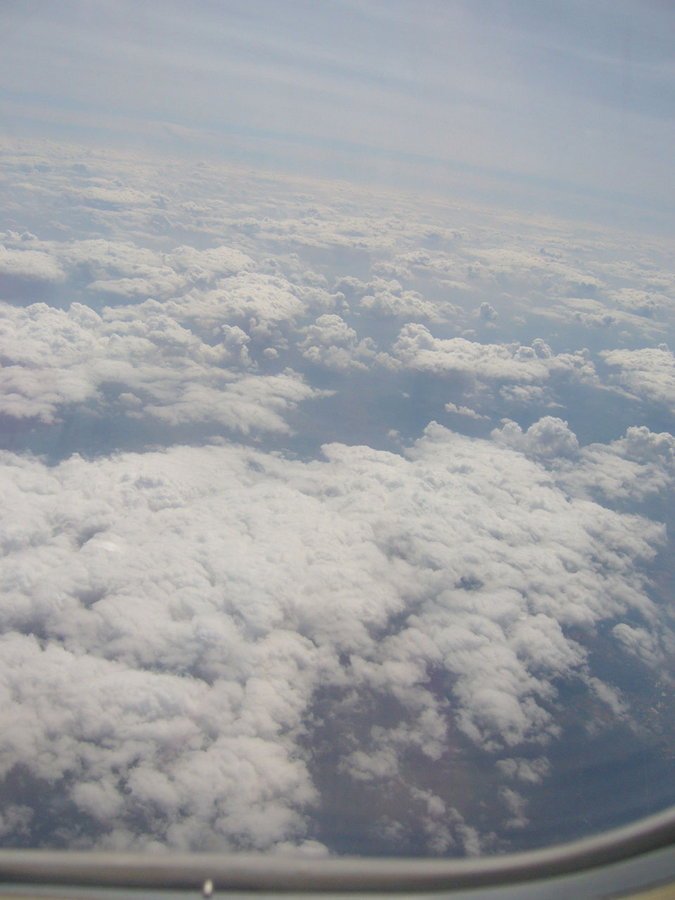 clouds sky aircraft free photo