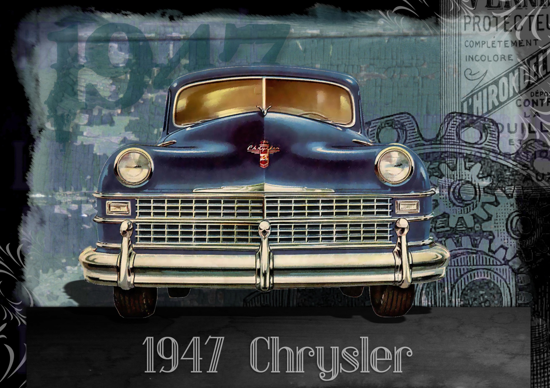 1947 chrysler vintage free photo