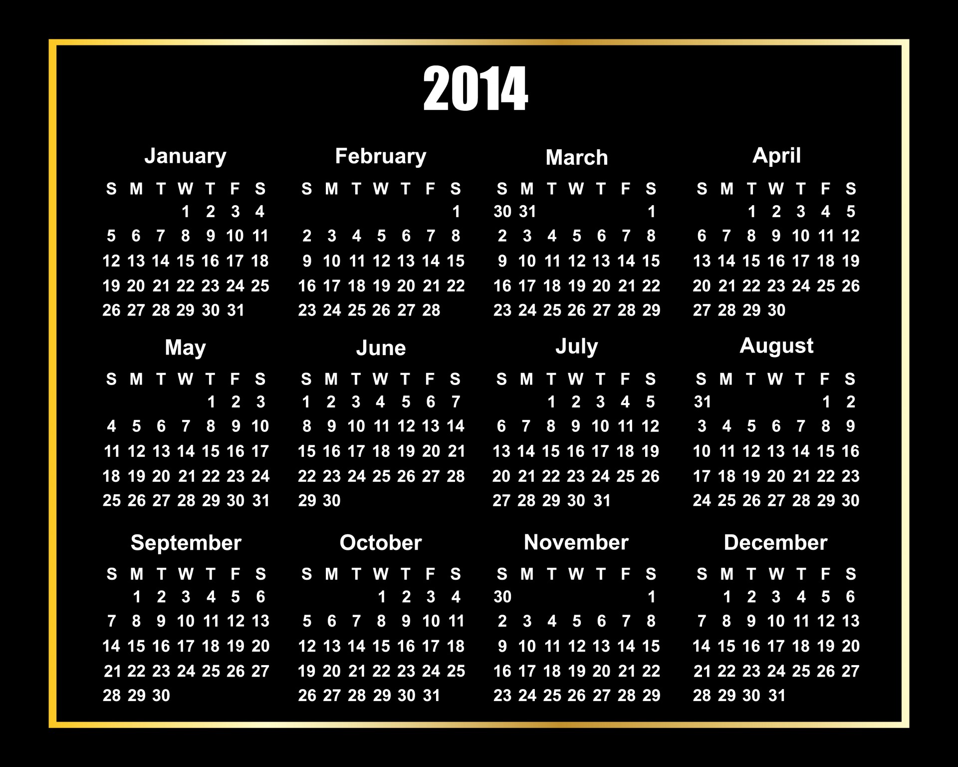 2014 calendar 2014 calendar free photo