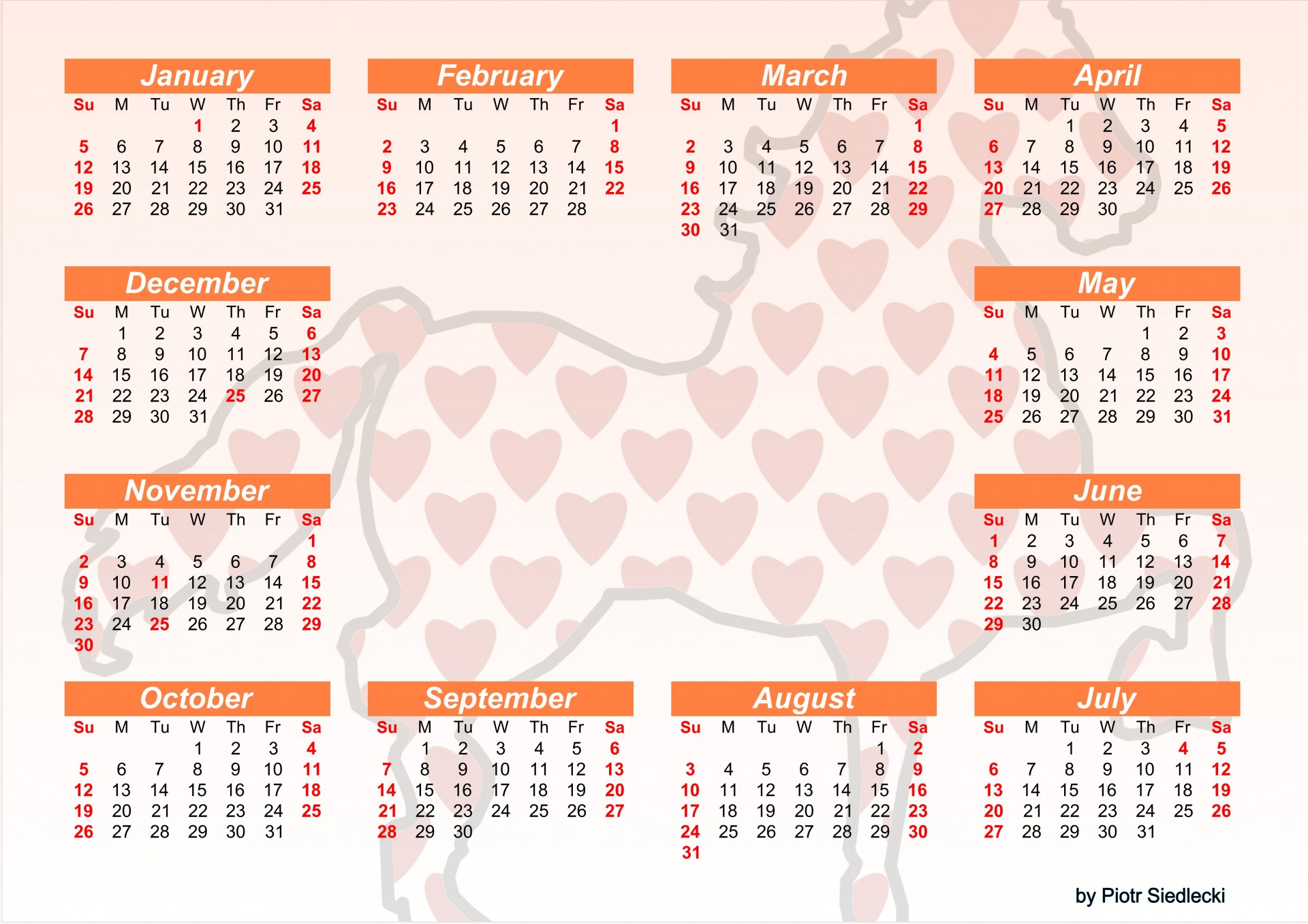 calendar 2014 planner free photo