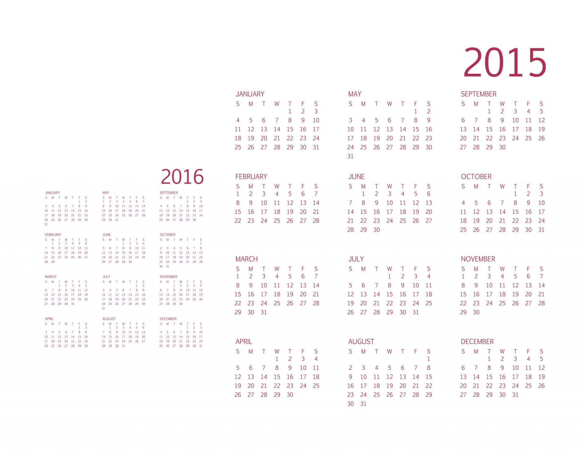 2015 2016 calendar free photo