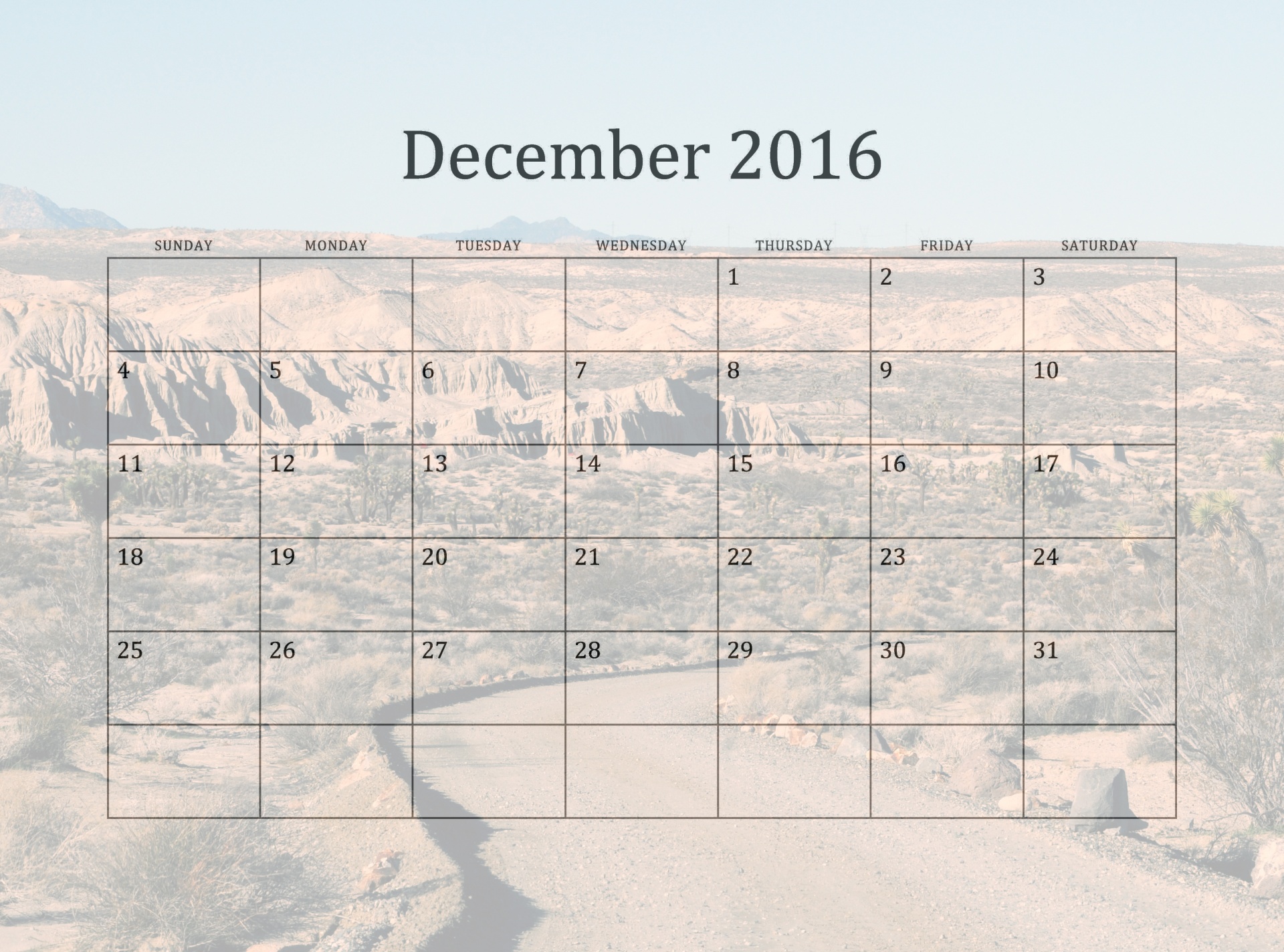 2016 december month free photo