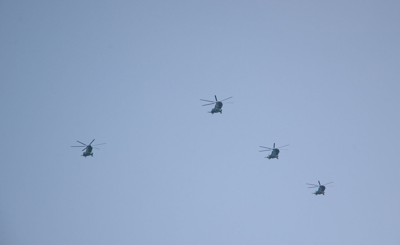 helicopter helicopters formation free photo