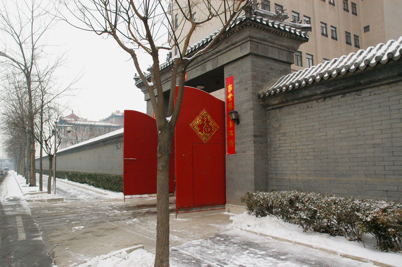 gate chinese red free photo