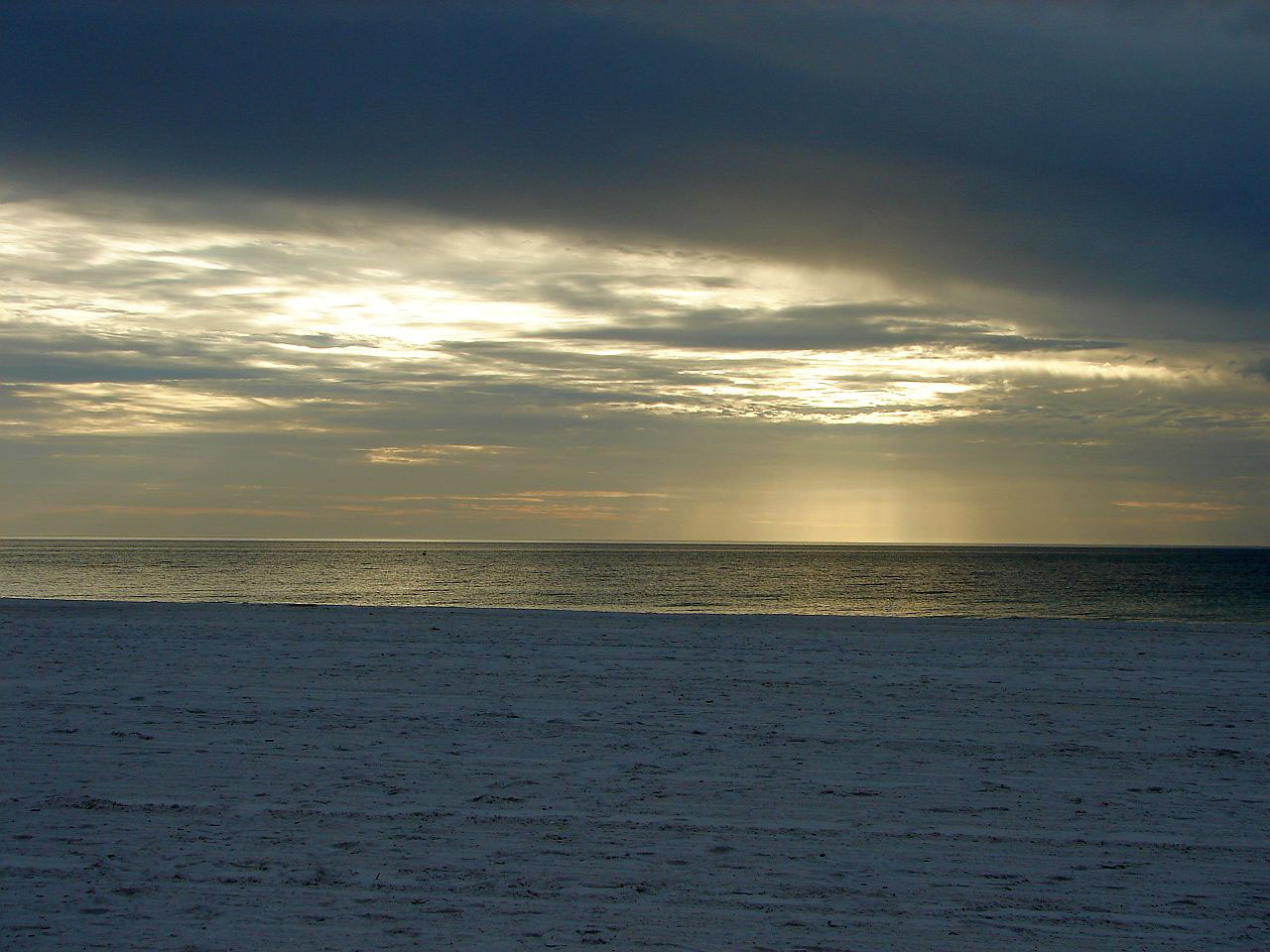 sky clouds ocean free photo