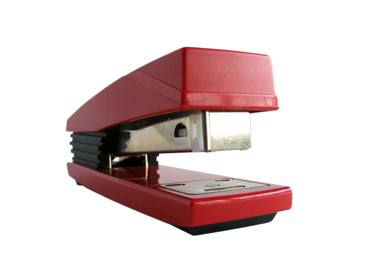 red office stapler free photo