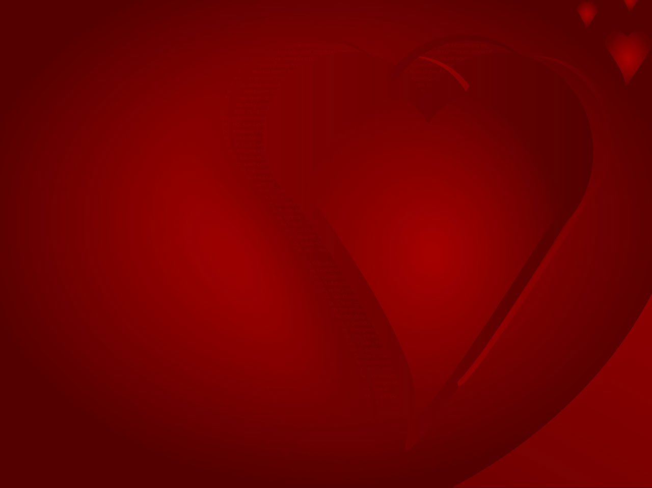 abstract red hearts free photo