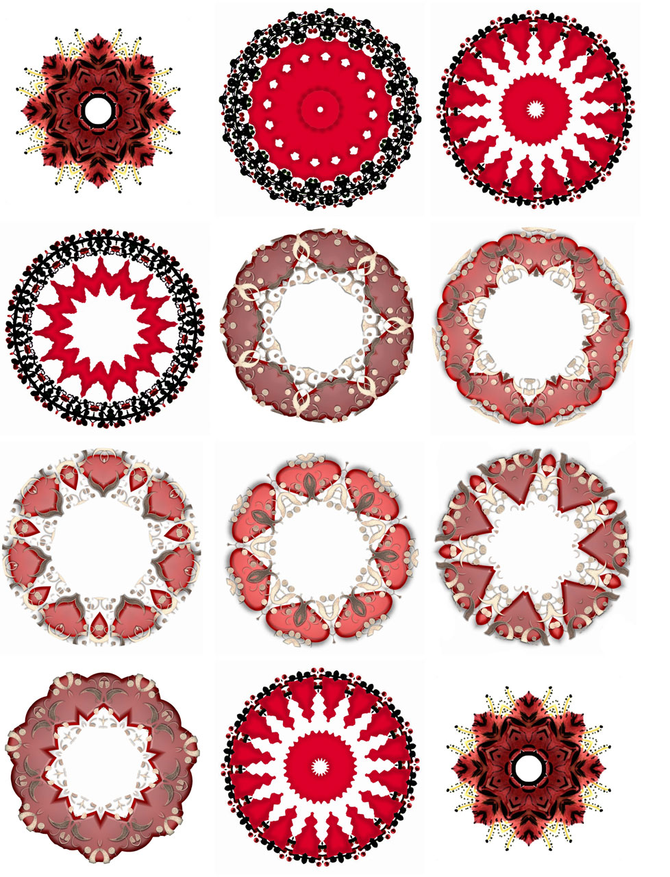 medallion motif page free photo