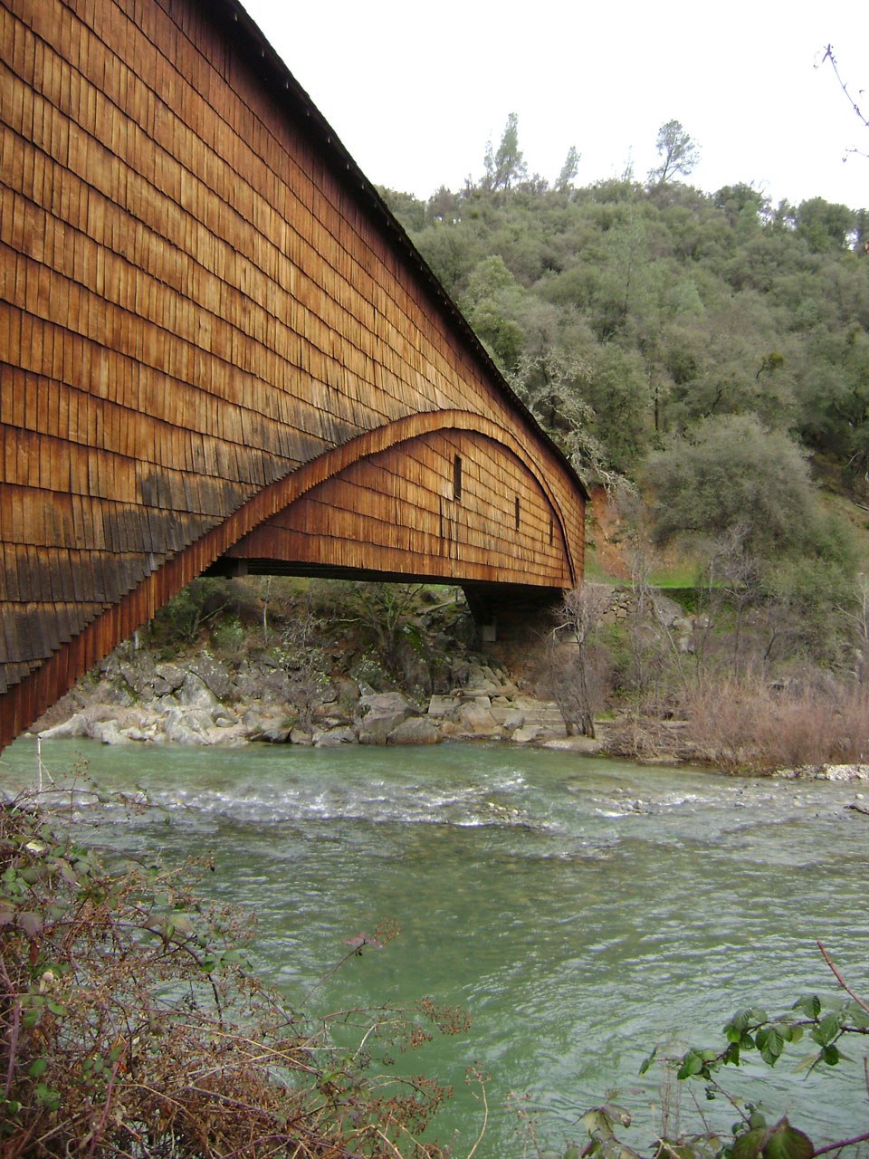 yuba river covered free photo