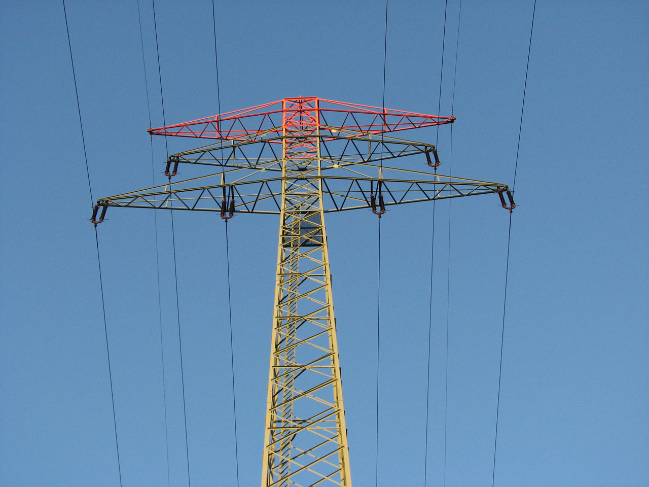 powerline pylon powerline free photo