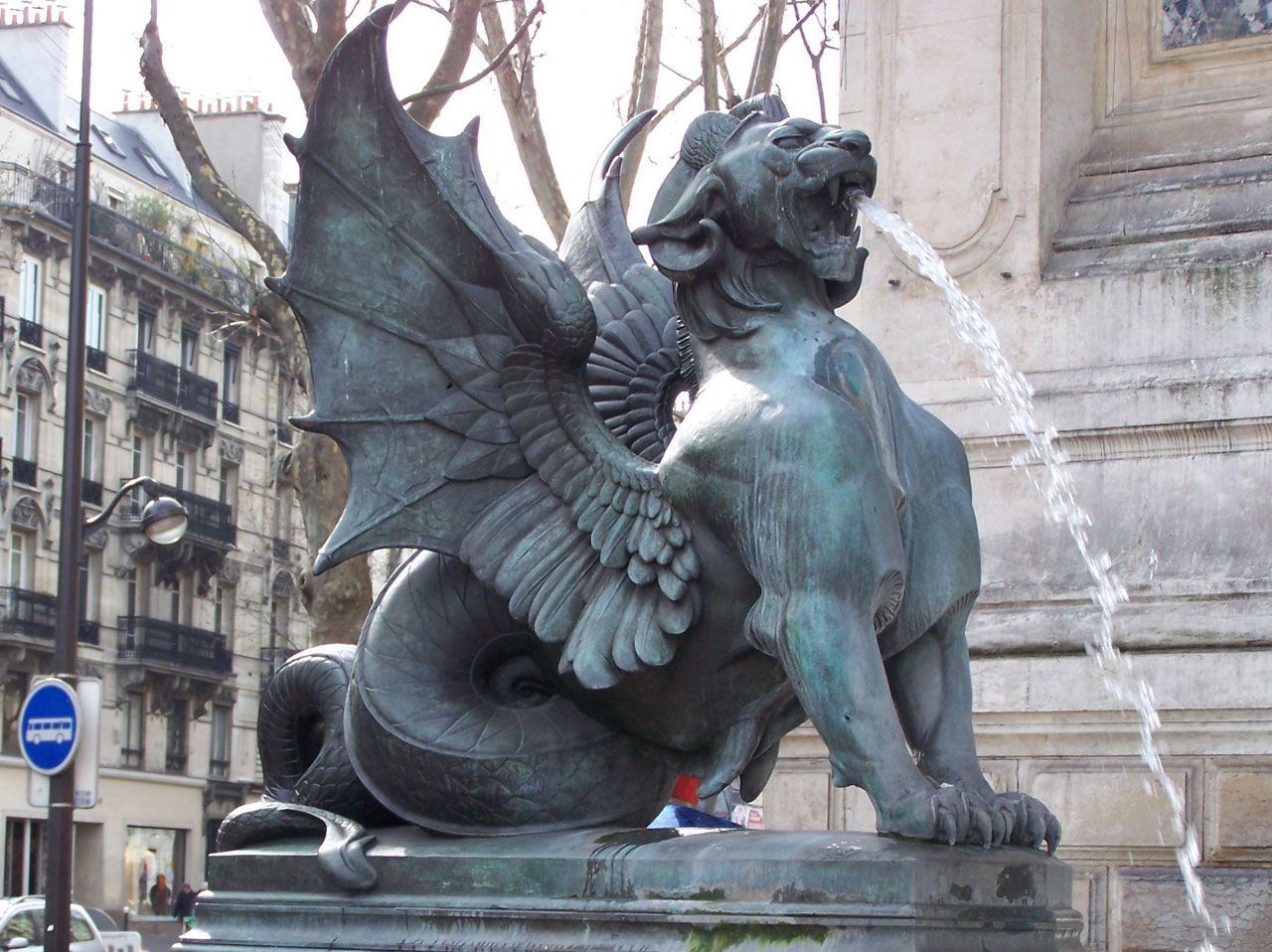 fountain paris france free photo