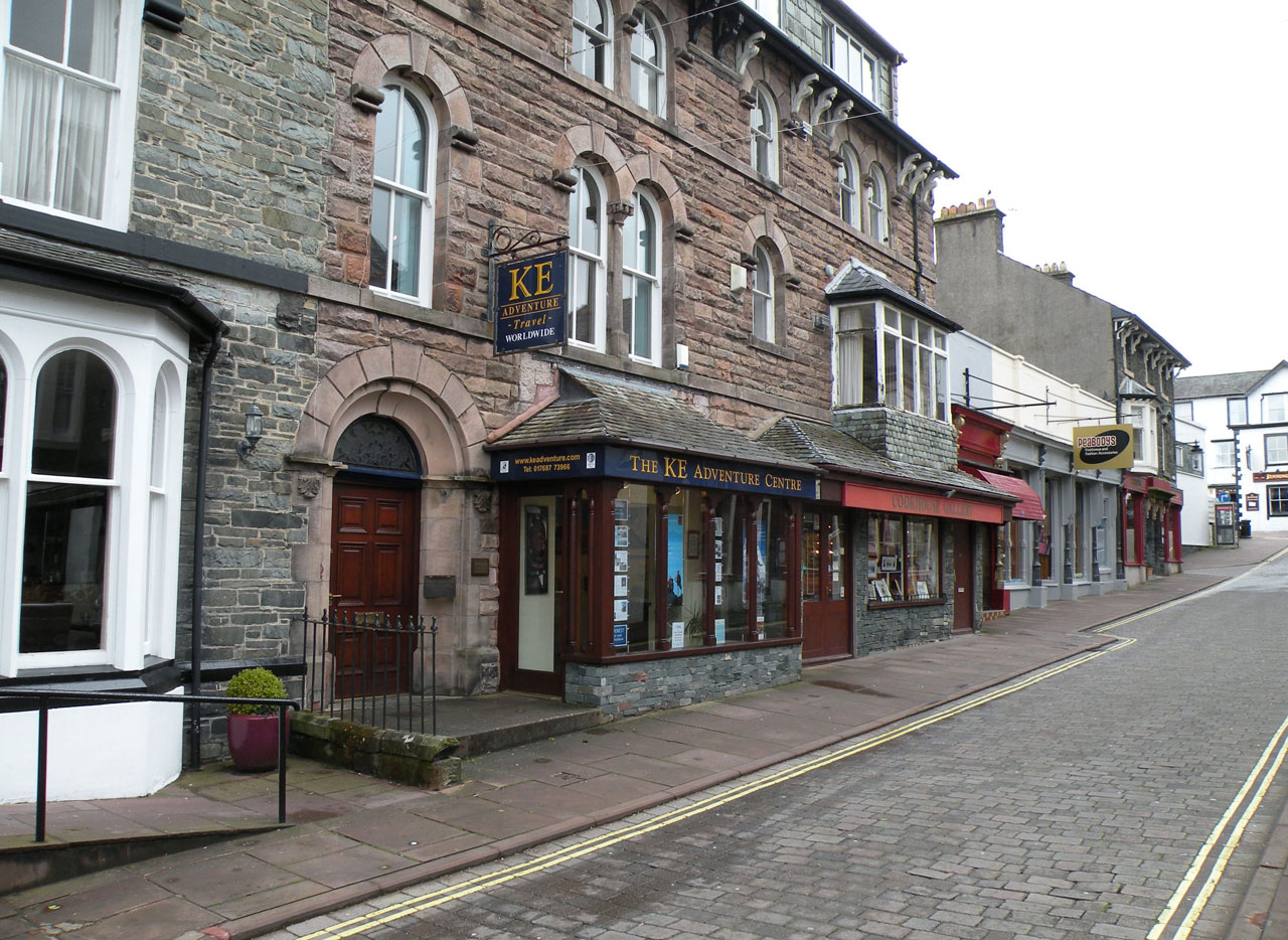 keswick street deserted free photo