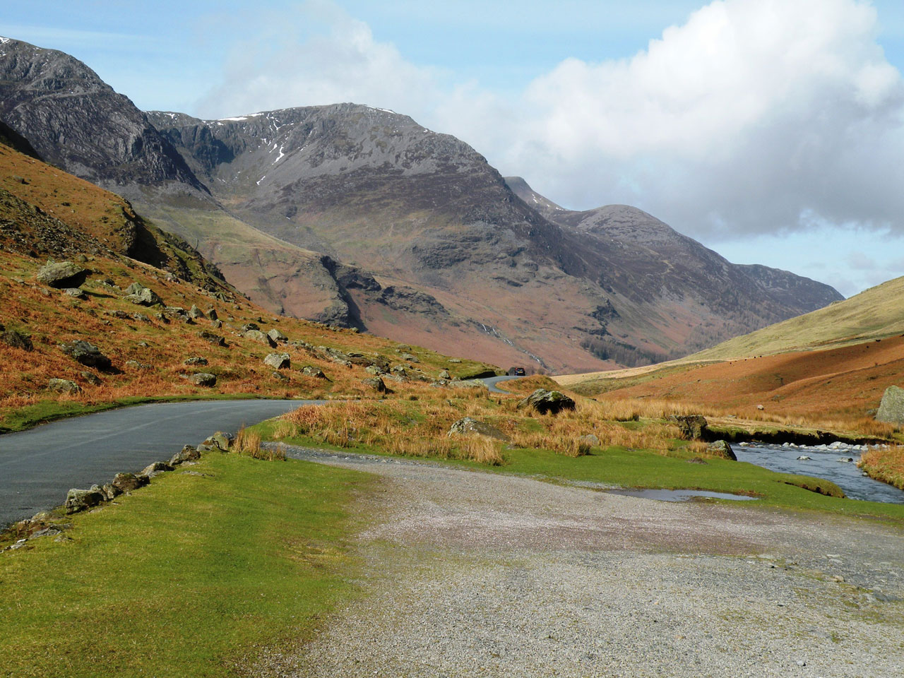 cumbria mountains honister free photo