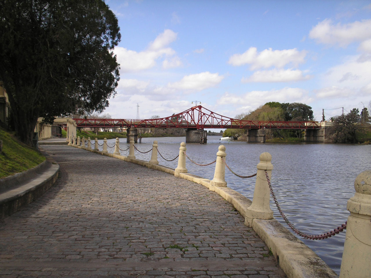 bridge carmelo uruguay free photo