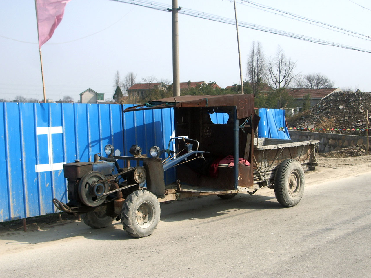 tractor vehicle china free photo