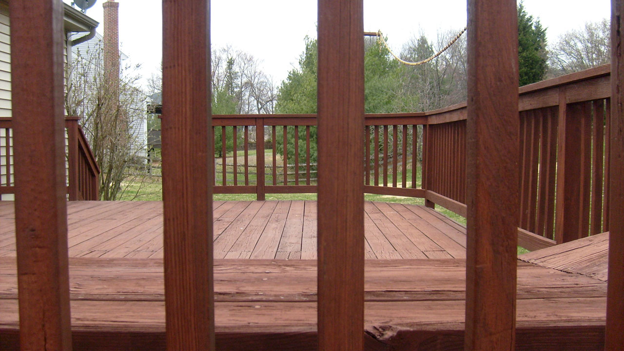 wooden deck slats free photo