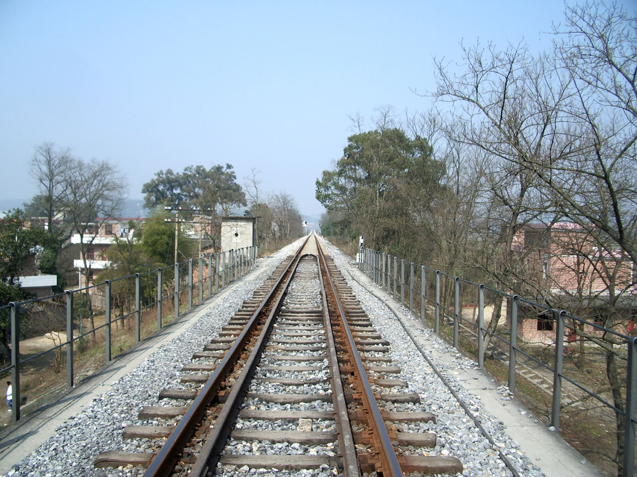 train tracks rail free photo