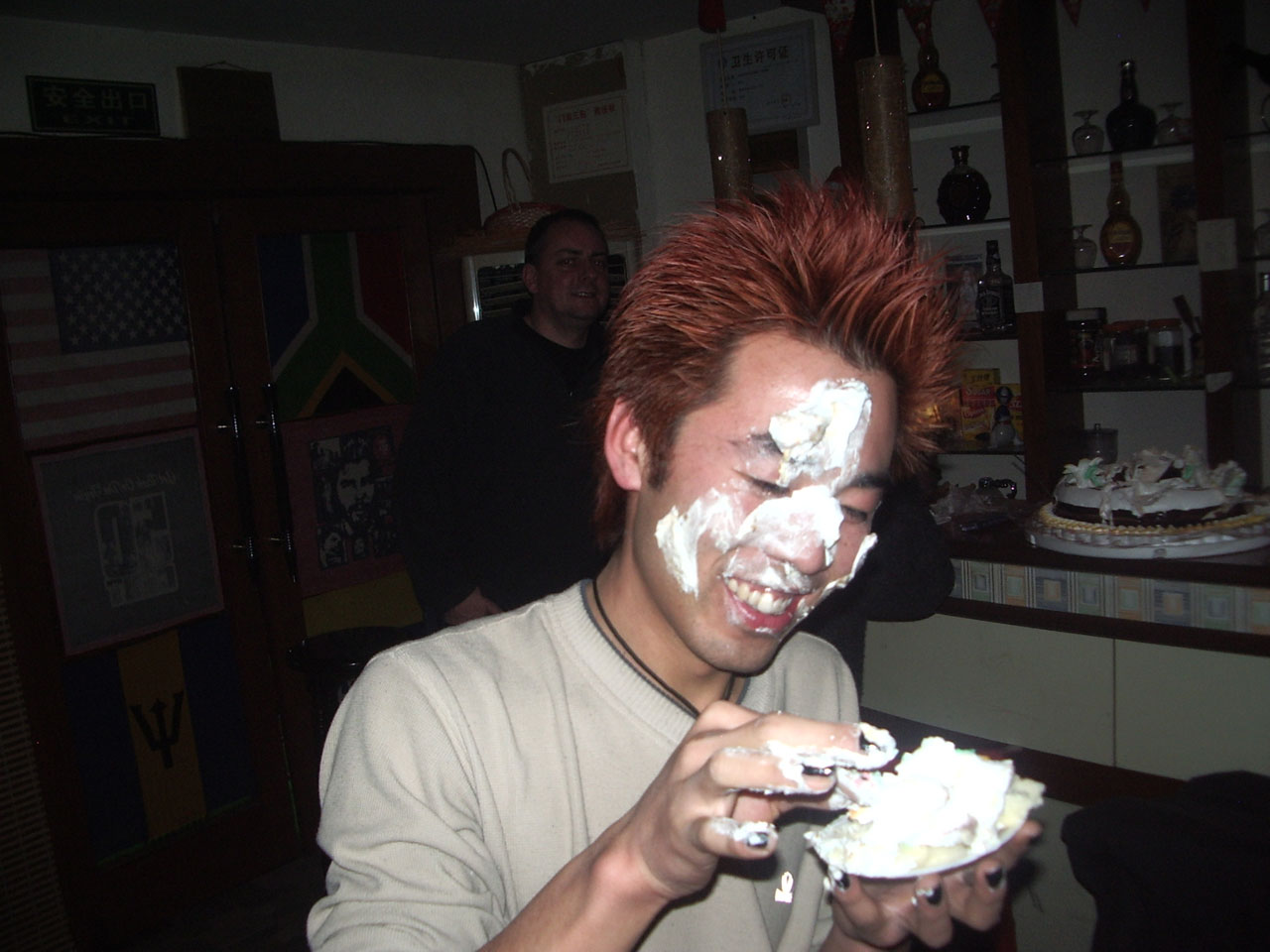 cake face hair free photo