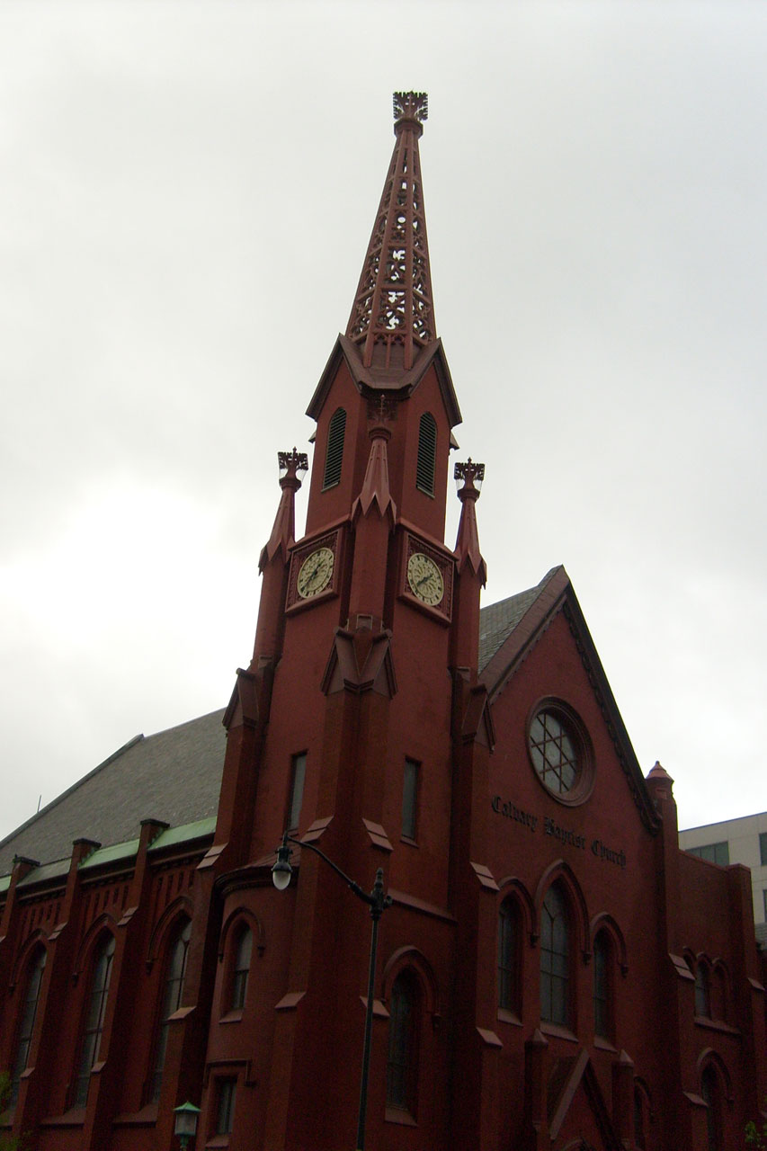 church steeple red free photo
