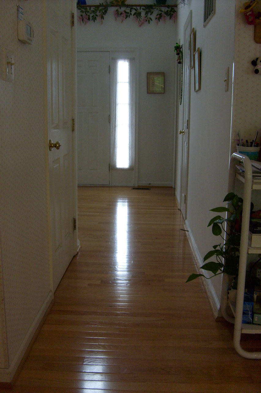 light hallway reflection free photo