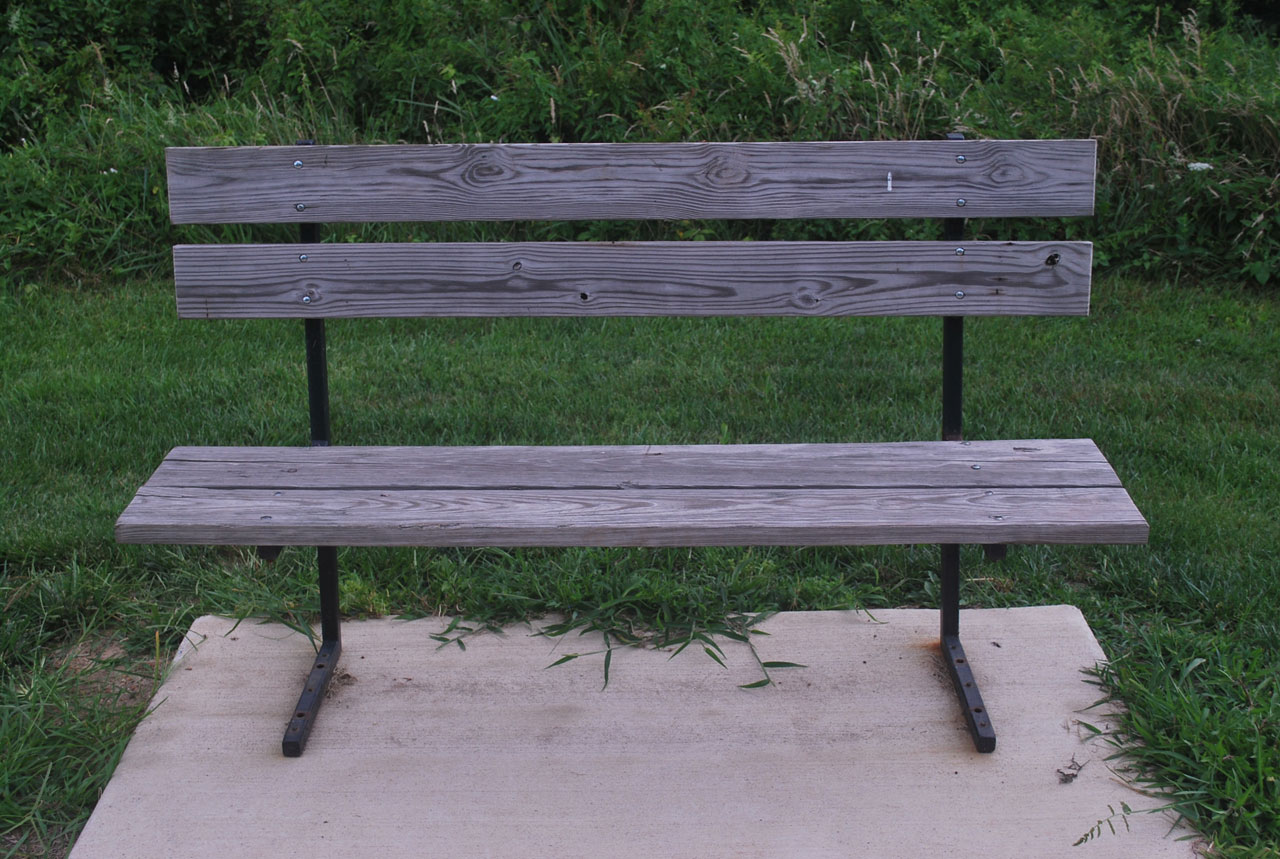 bench wooden rest free photo