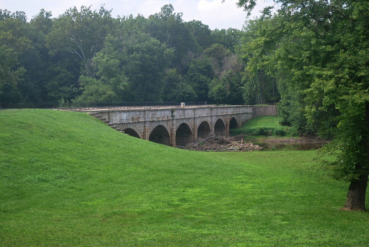 aqueduct river water free photo