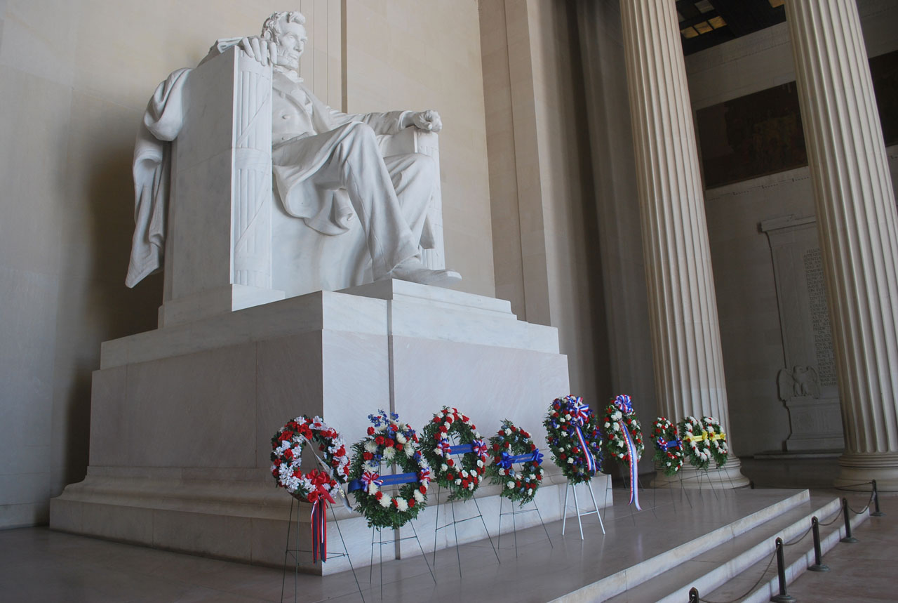 lincoln statue president free photo